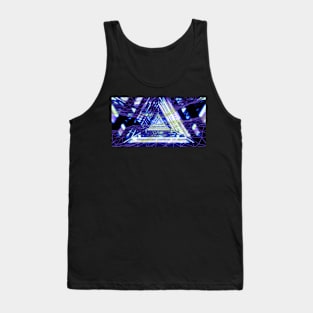 Futuristic triangles Tank Top